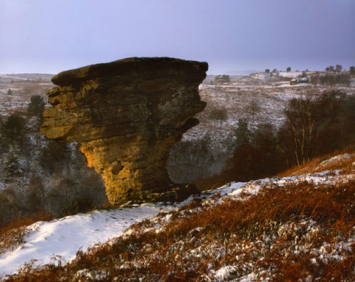 'Late Light on the Bridestones'