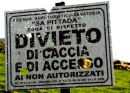 divieto di caccia