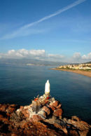 madonna overlooking Porto Alabe