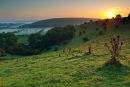 Dawn over Bowerchalke