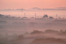 Cathedral at dawn from Knighton