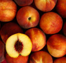 Peaches in Tray