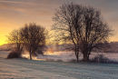 Winter Dawn River Ebble