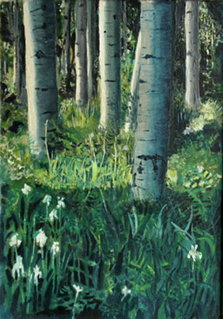 Deep in the wood