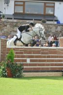 ASHFIELD VILLAGE JUMPING 1.55m CLEAR AT THE CONNEMARA PUISSANCE WITH ZARA BRENNAN