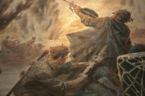 detail 2 from army song of victory