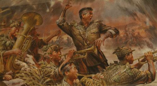 detail from army song of victory 