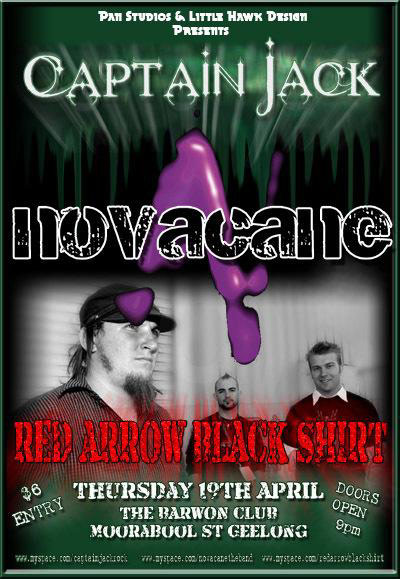 Red Arrow Black Shirt