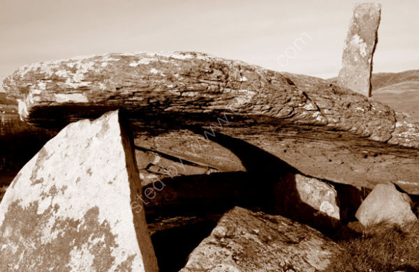 Cairnholy in Sepia
