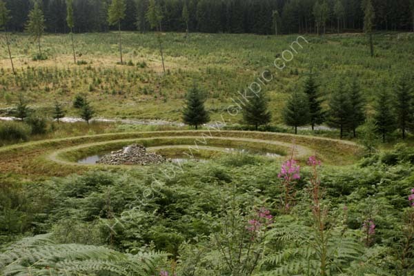 an earthwork labyrinth