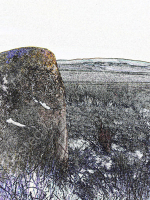 Stone circle at Cambret 2