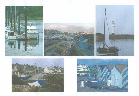 Boats card collection