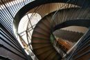 The staircase at Domaine Gayda
