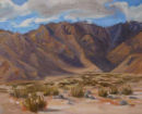 Chino Canyon, oil, 12 x 16