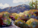 Shasta Bally, oil, 9 x 12