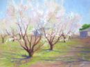One Moment in April, oil on panel, 12