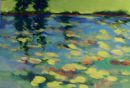 Domain of the Frog -  SOLD,  Acrylic,  15 x 22