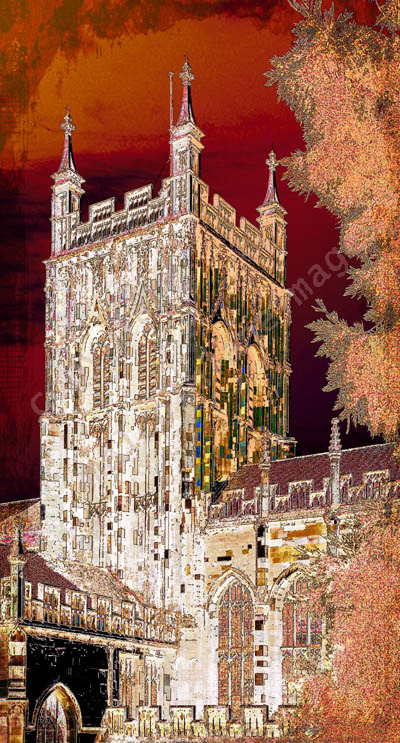 MALVERN PRIORY GOLDEN GLOW