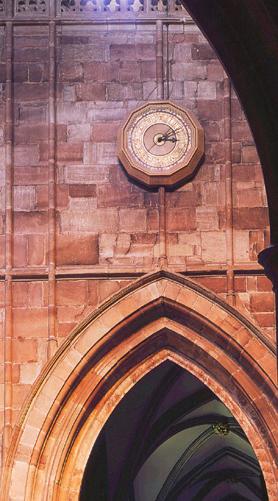 Clock, Worcester Cathedral