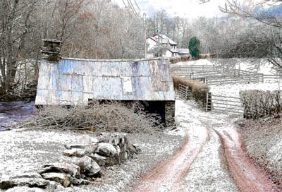 Winter, Pandy Snow