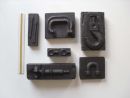Sculptural foundry patterns, different sizes, £25-£65, descriptive images available on request