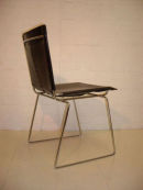 Superb Quality Leather Chair, £95 each (six available, stackable) 
