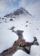 Winter in Glen Etive, Glencoe, Scotland