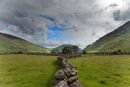 A view from the path near 'Olafs Church' at Wasdale Head