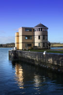 The Tower accomodation sited at the port entrance