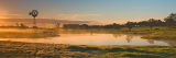 Misty Farm Sunrise