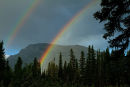 Arc-en-ciel à Canmore