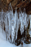 Glaçons stalactites