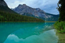 Lac Emerald au coucher du soleil
