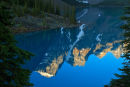 Réflection sur le Lac Moraine