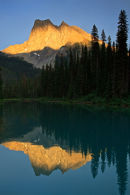 Mont Burgess au coucher du soleil