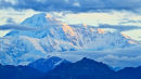 Mont Denali au lever du soleil