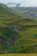 Montagnes près du Eielson Centre
