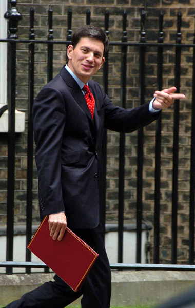 David Milliband, way in or way out?