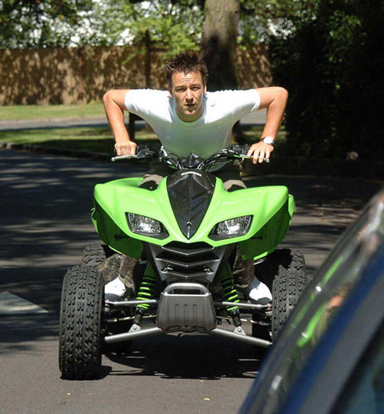 John Terry
having fun