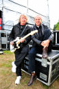 Backstage with Status Quo