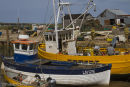 A busy harbour.
