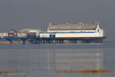 Cleethorpes Pier at high tide.