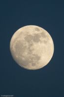 A wonderful moon over the Dales.