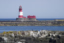The Longstone Lighthouse made famous by Grace Darling in 1838