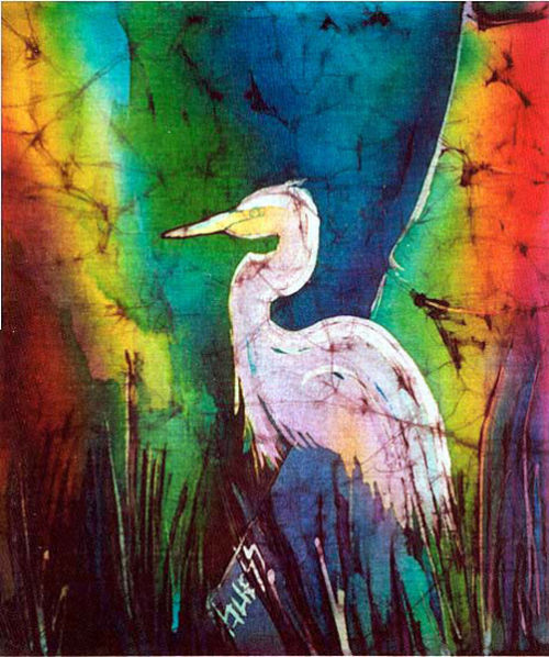 Colorful Egret