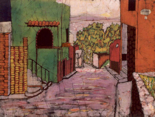 Colorful Street in San Miguel