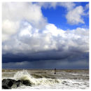 its stormy