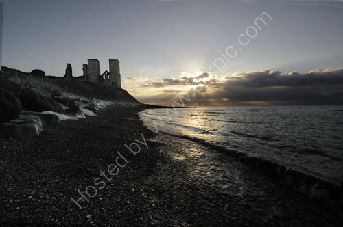 Reculver Towers at sunset (1759)