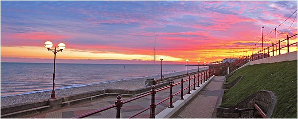 Sunset North Prom, Bridlington