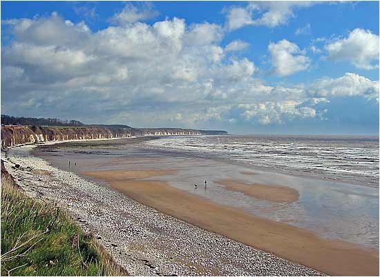 North Beach and Flamborough Head